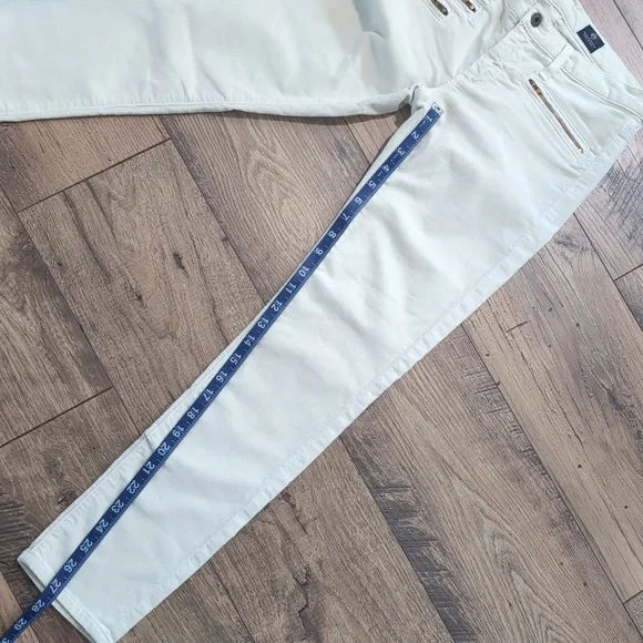 Adriano Goldschmied Moto Stevie ankle pants, mid-rise slim straight corduroy 26R - Picture 6 of 16